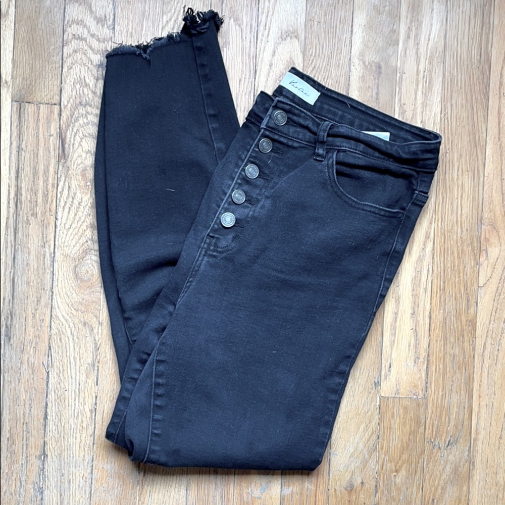 Kan Can Black Skinny Jeans